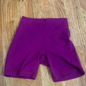 lululemon athletica Women's Magenta Bike Shorts